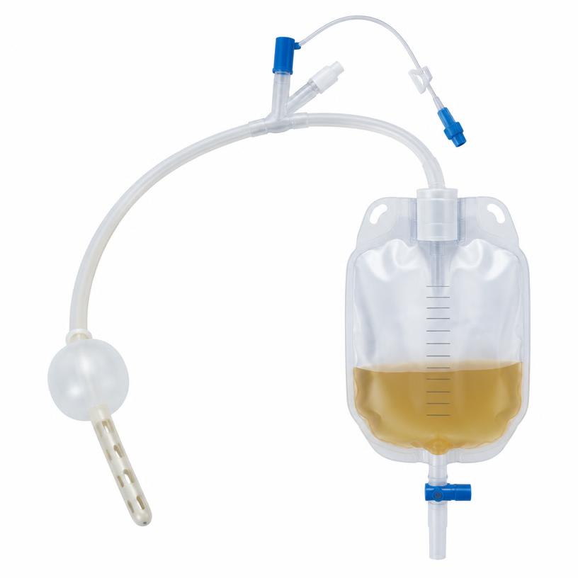 Sistema de gerenciamento de fezes — catálogo Uro Surgery